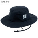 レインサファリハットMサイズ(ブラック/MARINEBOX) がまかつ レインサファリハット Mサイズ(ブラック/MARINE BOX) Gamakatsu マリンボックス 帽子(4)