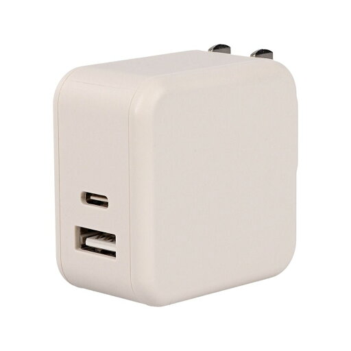 MOTTERU (モッテル) AC充電器 PD35W出力対応 USB-C+USB-A(アーモンドミルク) MOT-ACPD35WU1-AM MOTTERU (モッテル) AC充電器 PD35W出力対応 USB-C+USB-A(アーモンドミルク) MOT-ACPD35WU1-AM