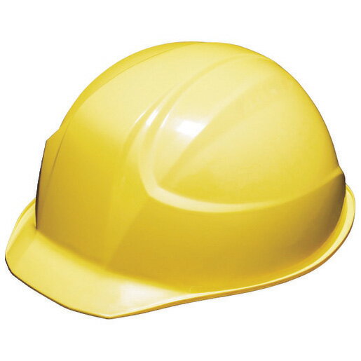 トラスコ中山 超軽量ヘルメット軽帽 イエロー TD-AA17-Y TRUSCO