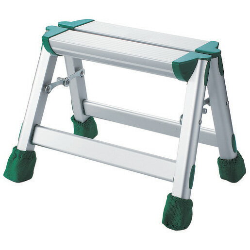 トラスコ中山 アルミ製踏台 軽作業用・脚カバー付 1段 TAF-1 TRUSCO
