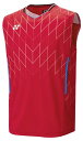 YO-10699-364-SS ヨネックス メンズ ゲームシャツ(ノースリーブ)(ジャパンレッド・サイズ:SS) YONEX