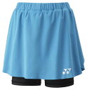 YO-26181-449-S ヨネックス レディース スカート(インナースパッツ付)(セルリアンブルー・サイズ:S) YONEX(4)