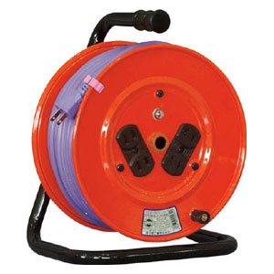 日動工業 電工ドラム　標準型100Vドラム　2芯　30m　ソフト電線 NR304DS