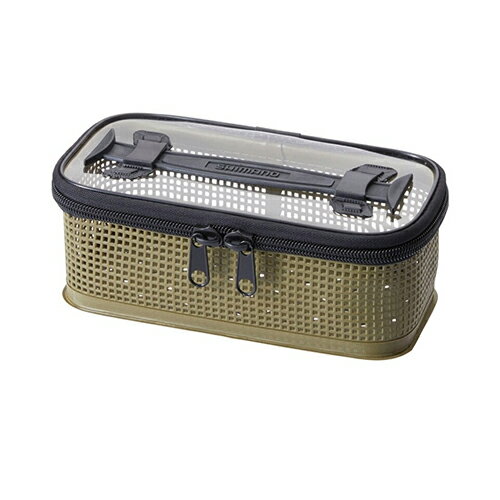 Bag - シマノ システムメッシュケース Mサイズ(カーキ) 536280 SHIMANO BK-098U