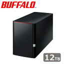 バッファロー|BUFFALO LinkStation RAID機能対応 ネットワーク対応HDD 12TB LS220D1202G