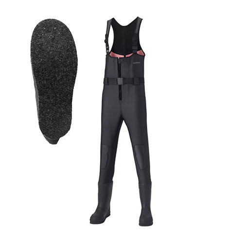 シマノ クロロプレンウェーダー カットピンフェルト XL（ブラック） 876676SHIMANO FF-031W