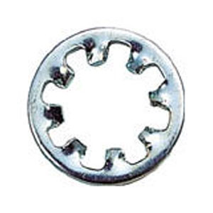 B850003 トラスコ中山 内歯ワッシャー　三価白　サイズM3　230個入