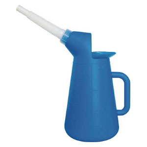 トラスコ中山 カラフルジョッキ　1リットル（青） TOJ1B