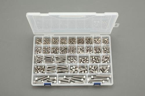 Rakuten - エスコ M3-M8 六角ボルトセット(ステンレス製) EA949L-3 ESCO