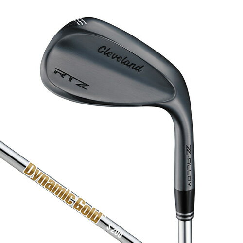 ダンロップ クリーブランド RTZ ブラックサテン ウエッジ ロフト角：58° バンス角6° (ダイナミックゴールド シャフト・S200) RTZ-BS-DG-58L06-S200 Cleveland Golf ゴルフ ゴルフクラブ ウェッジ