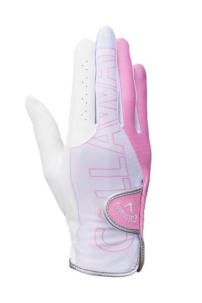CALLAWAY - キャロウェイ キャロウェイ シェブ デュアル グローブ ウィメンズ 25 JM 両手用（ピンク・サイズ：18cm） CW25-GLV-5325210 Callaway