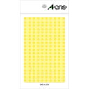 エーワン カラーラベル 丸型 5mmφ(黄) A-one 07064(エ-ワン)