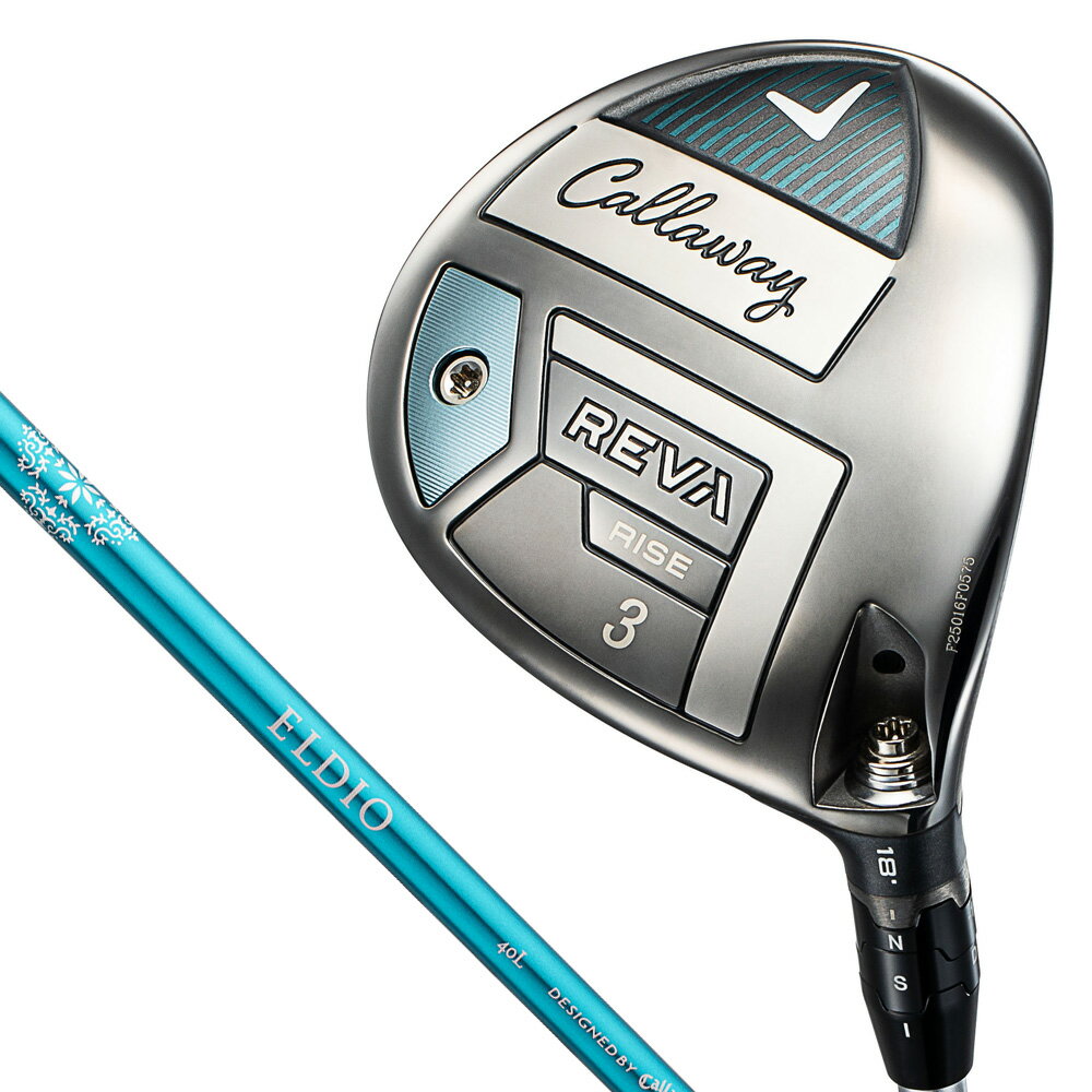 キャロウェイ 【女性向けモデル】REVA RISE フェアウェイウッド W#5 ロフト角21° (ELDIO 40 for Callaway LDY シャフト・...