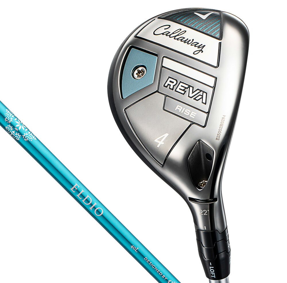 キャロウェイ 【女性向けモデル】REVA RISE ユーティリティ 4H ロフト角22°(ELDIO 40 for Callaway LDY シャフト・フレック...