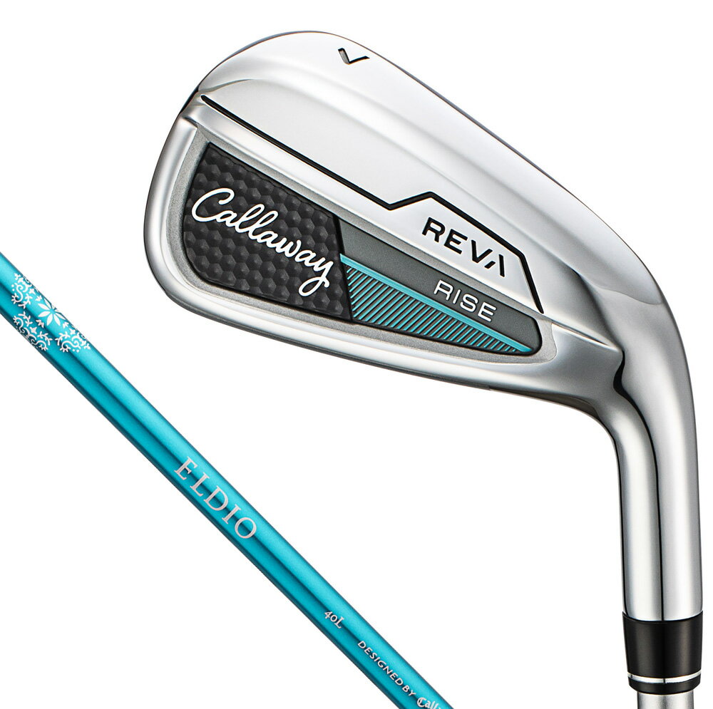 キャロウェイ 【女性向けモデル】REVA RISE アイアン 4本セット(I#7-9PW) 【ELDIO 40 for Callaway LDY シャフト・フレ...