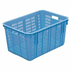 岐阜プラスチック工業 メッシュコンテナ　プラスケット　145L（青） NO1500 B