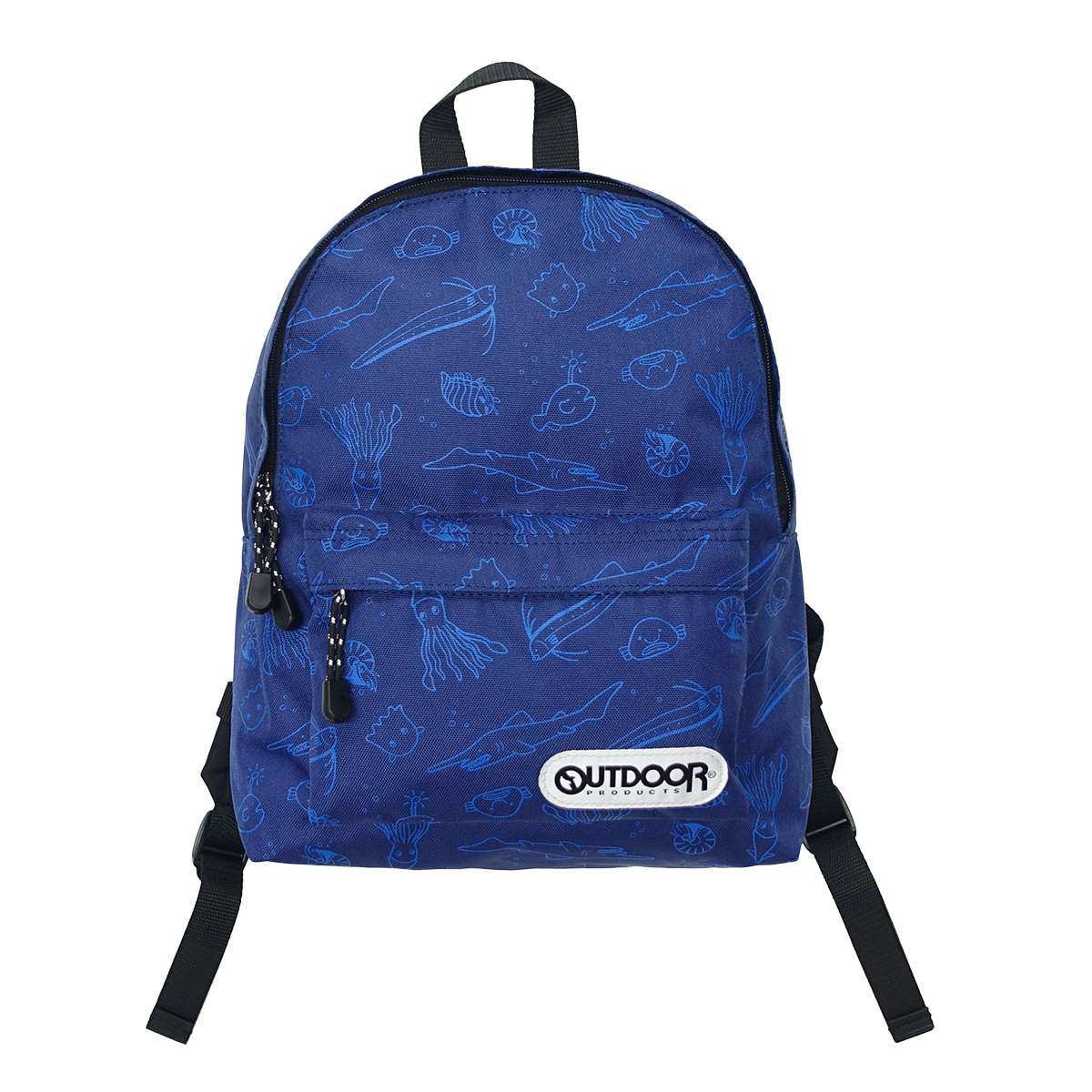 OUTDOOR PRODUCTS KIDS チアフル デイパック（ネイビー2(深海ノ仲間)） 12439289-NVY2 アウトドアプロ..