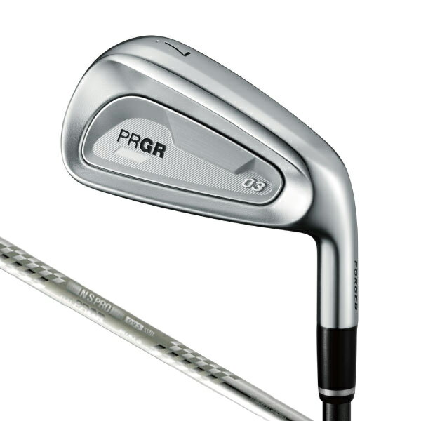 プロギア PRGR IRONs 03 アイアン #5(スペックスチール Ver.2 シャフト・フレックス：SR) GSQ6305