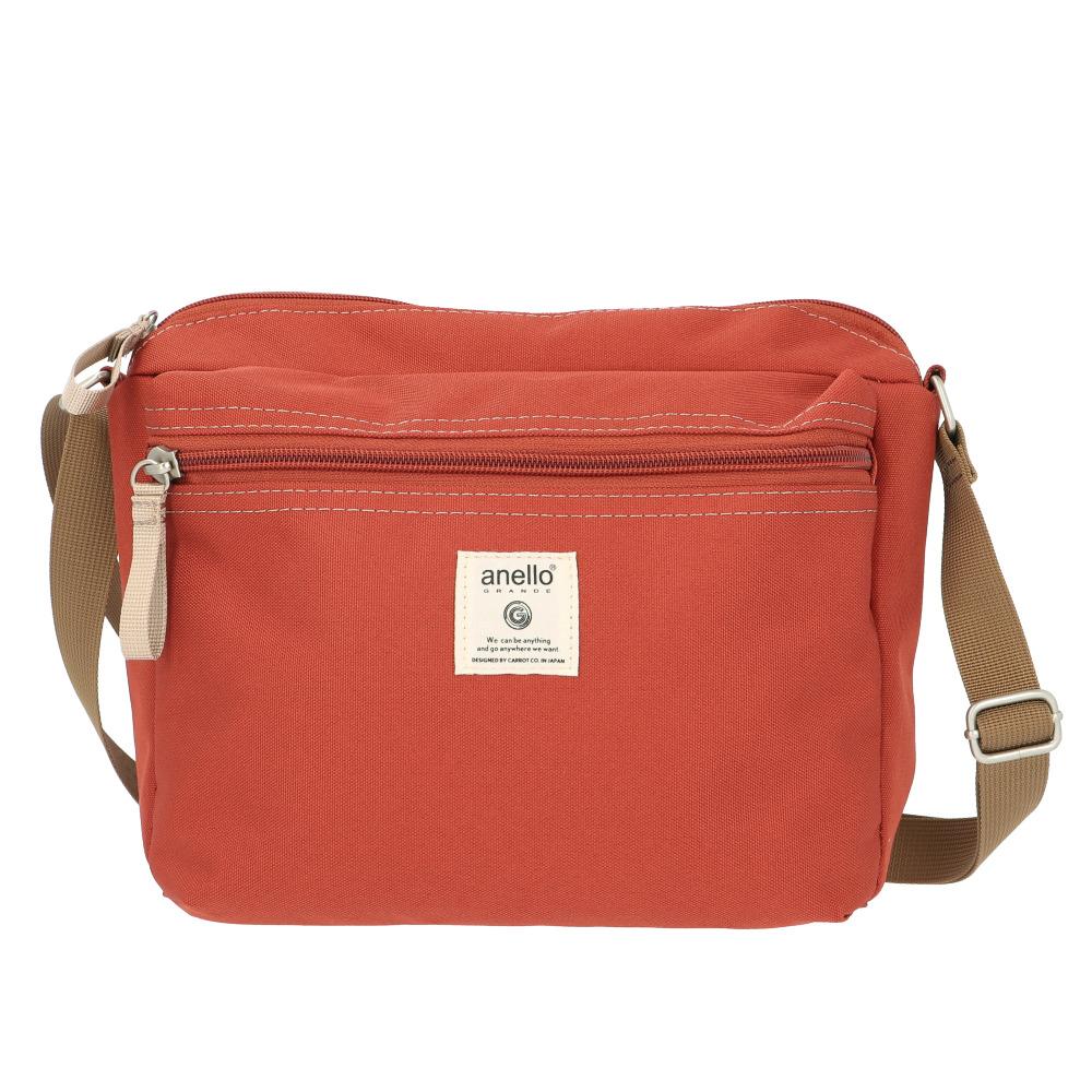 anello クラフトショルダーバッグ（ダークオレンジ） GTM0302Z-DOR anello GRANDE(アネログランデ)