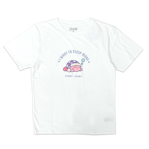 ファインプラス カービィ スリープ Tシャツ(ホワイト・サイズ:M) 22863159-WHT-M ファインプラス カービィ スリープ Tシャツ(ホワイト・サイズ:M) 22863159-WHT-M