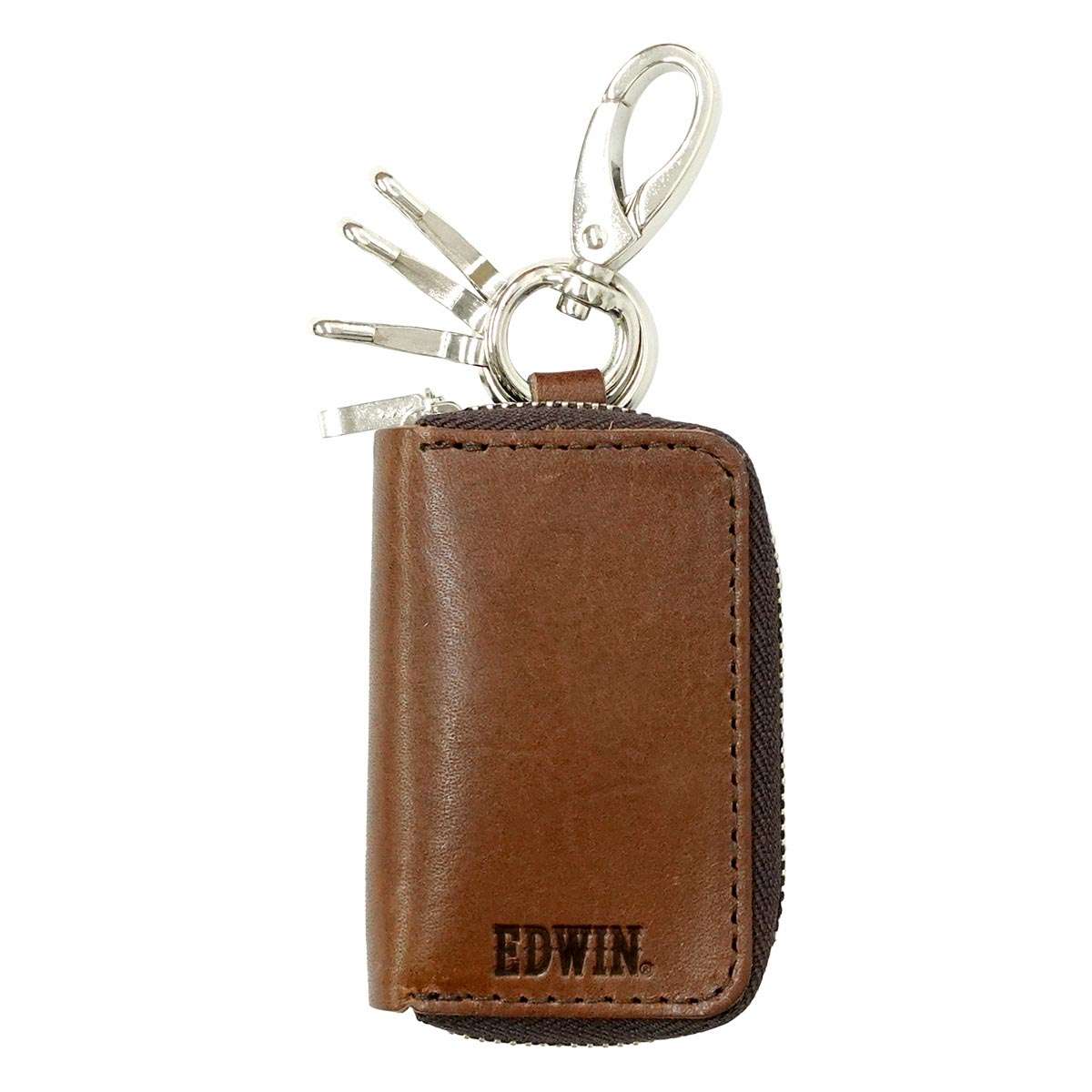 EDWIN スマートキーケース（ダークブラウン） 22269229-DBRN エドウィン