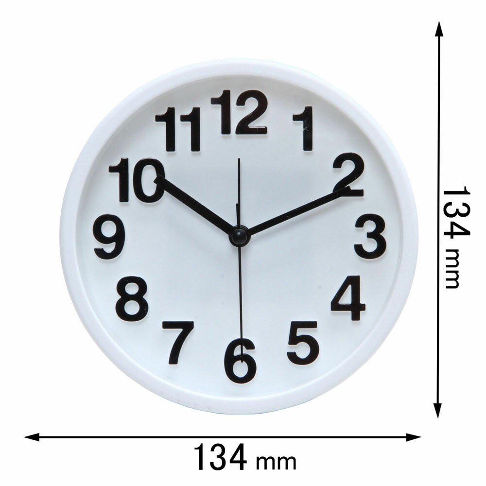 □「返品種別」について詳しくはこちら□メーカー保証期間 6ヶ月※電池は付属しておりません。◆モノトーンカラーシンプルなラウンド型の置時計です。モノトーンで誰でも使いやすいデザイン。◆静音のスイープ式スイープムーブメントの秒針で音も静かです。...