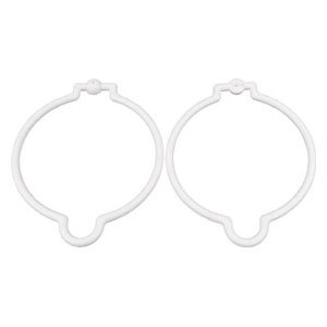 トラスコ中山 コーンリング　白　2ケ入 TCRW