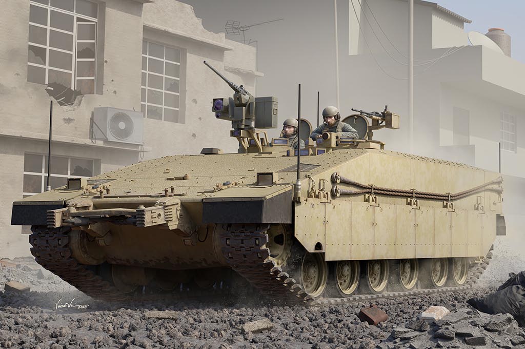 ホビーボス 1/35 ファイティングヴィークルシリーズ イスラエル ナメル-1 装甲兵員輸送車【84524】 プ..