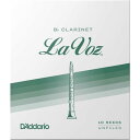 LRICLVCLH ダダリオウッドウインズ B♭クラリネットリード（ラ ヴォーズ・ハード）10枚入り D'Addario WOODWINDS RICO LA VOZ