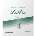 LRICLVASM ダダリオウッドウインズ アルトサックスリード（ラ ヴォーズ・ミディアム）10枚入り D'Addario WOODWINDS RICO LA VOZ