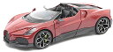 WELLY 1/24 ブガッティ W16 ミストラル レッド【WE24127R】 ミニカー