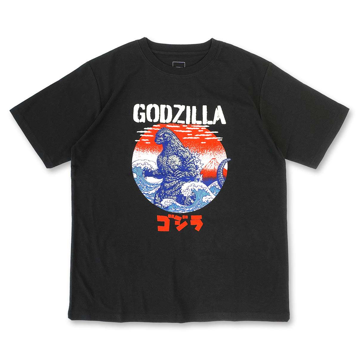 ファインプラス ゴジラ ポスタープリント Tシャツ（C柄(和柄)・サイズ：S） 22863243-Cガラ-S