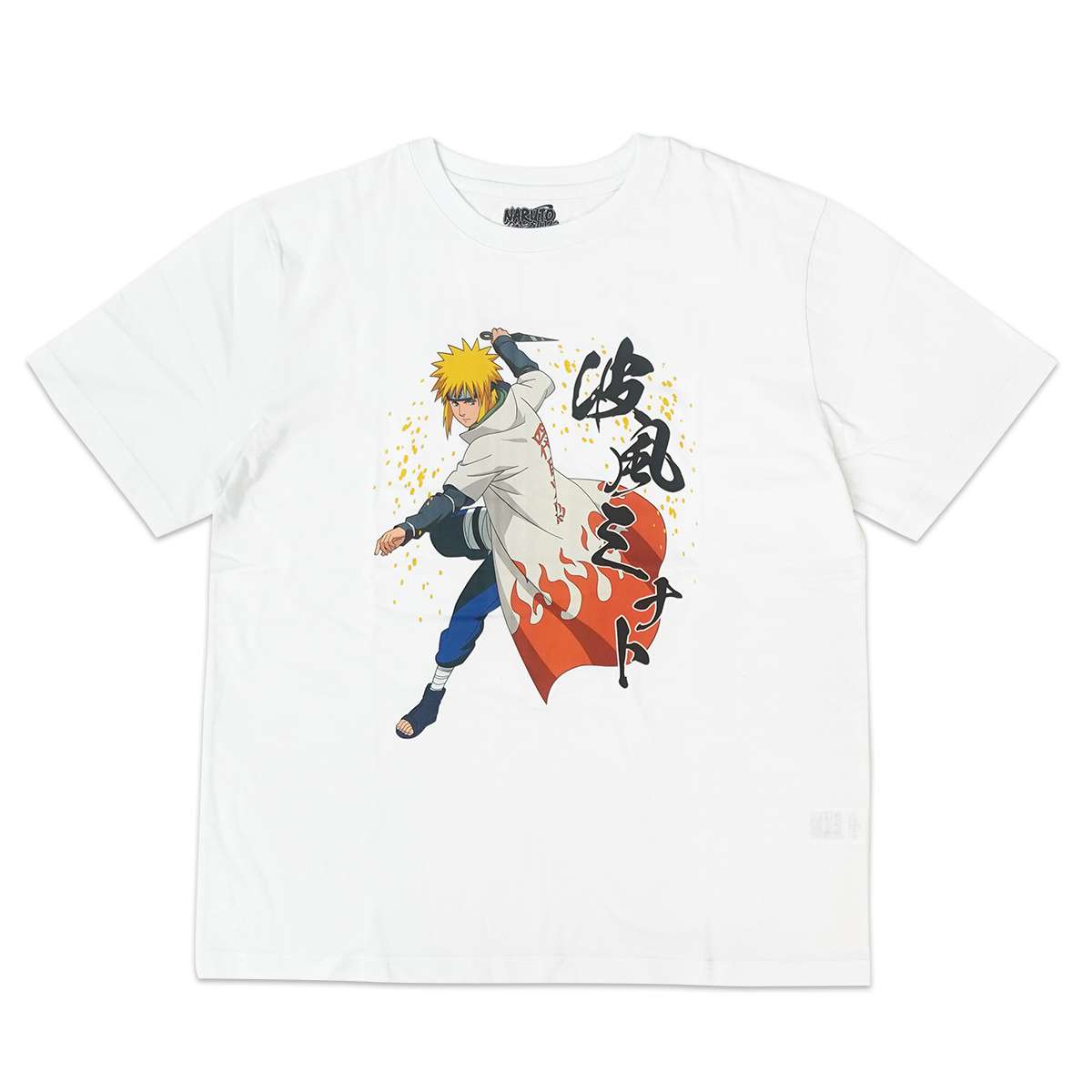 ファインプラス ナルト 波風ミナト Tシャツ（ホワイト・サイズ：3L） 22863244-WHT-3L