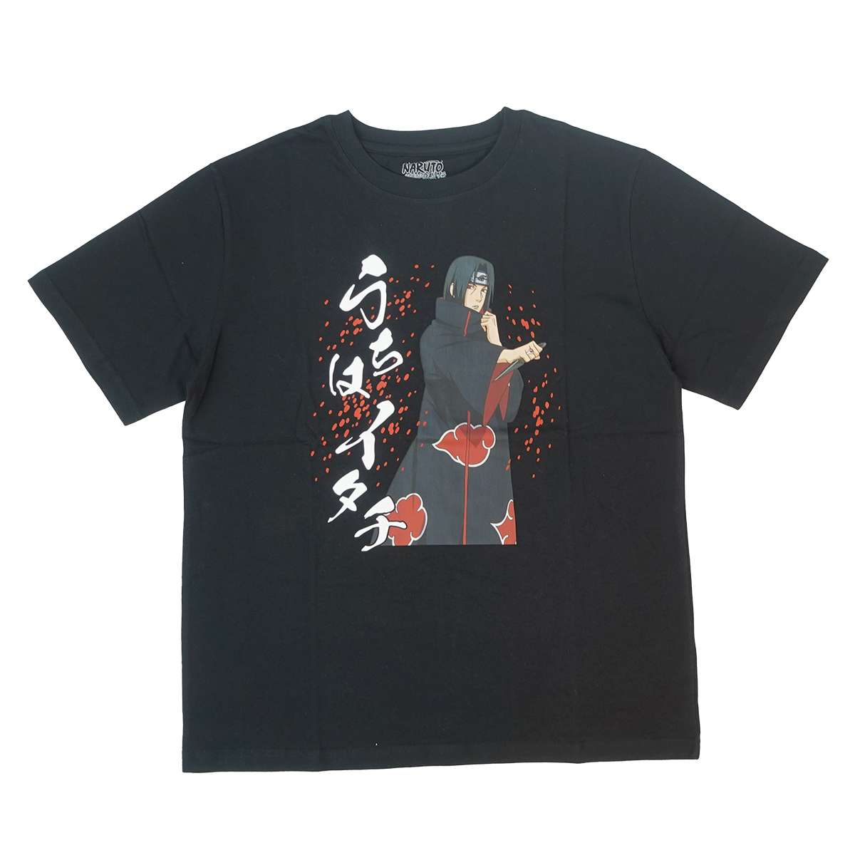 ファインプラス ナルト うちはイタチ Tシャツ（ブラック・サイズ：3L） 22863245-BLK-3L