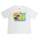 ファインプラス ミニオンズ KIDS DM4 ハチャメチャ Tシャツ(ホワイト・サイズ:120) 22863247-WHT-120