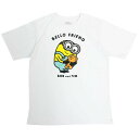 ファインプラス ミニオンズ BELLOFRIEND Tシャツ(ホワイト・サイズ:S) 22863248-WHT-S