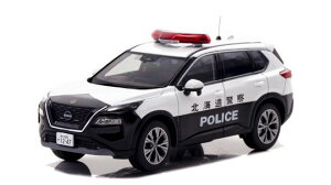 RAI’S 1/43 日産 エクストレイル S e-4ORCE (T33) 2023 北海道警察高速道路交通警察隊車両【H7432304】 ミニカー