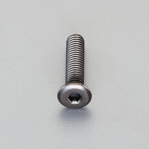 エスコ M4×20mm 六角穴付ボルト(超低頭/クロメート/4本) EA949MG-420A ESCO