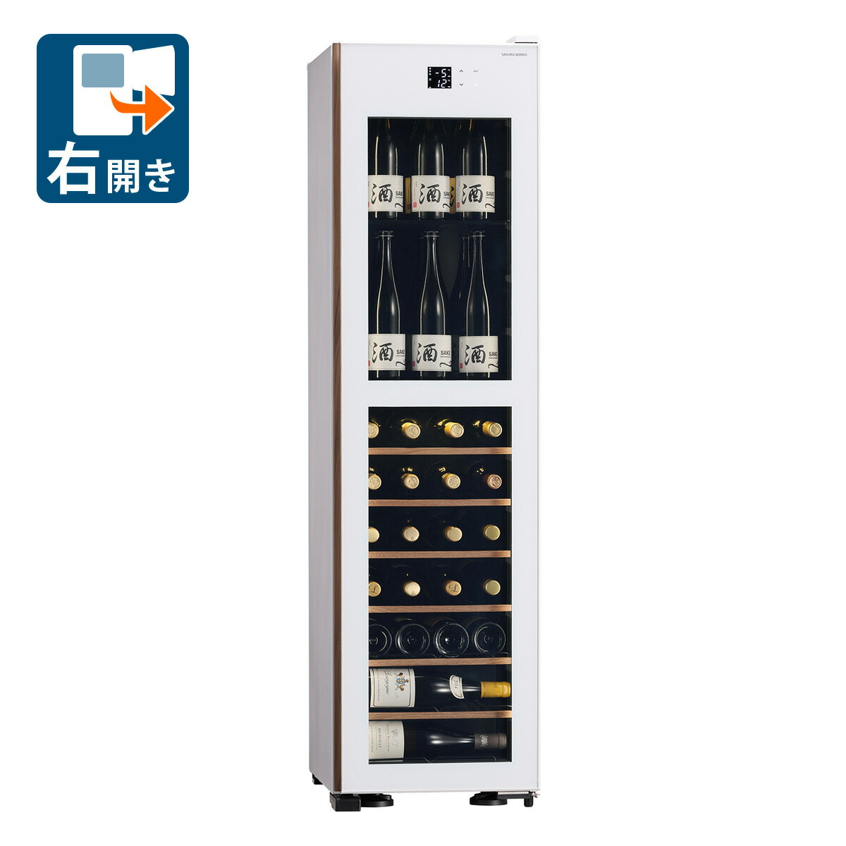 ɸ_AꥢΤߡˤ 磻󥻥顼 (50ܼǼ)ڱ ۥ磻 GX50DM525-RH-W SAKURA WORKS [GX50DM525RHW]