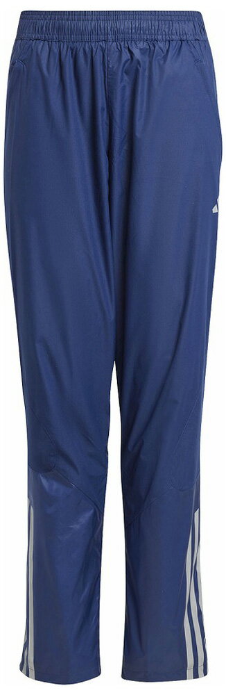 【返品種別A】□「返品種別」について詳しくはこちら□◆ピッチに立つときも、タッチラインの外に出たときも、目の前の素晴らしいゲームに集中できるよう設計されたウインドパンツ。◆アイコニックなアディダス ティロシリーズからインスピレーションを得たデザインで、機能性のあるストリートスタイルに仕上げている。◆素材には、突風に耐えうる丈夫なリップストップ生地を採用。◆さらに、目を引くリフレクターのディテールを施している。◆この製品にはリサイクル素材を100％使用。◆製品に用いられた素材をリユースすることで、廃棄物の量、限りある資源への依存、そしてアディダス製品のフットプリントを減らすことに役立てている。■　仕　様　■素材：ポリエステル100％仕様：レギュラーフィット、伸縮性のウエストにドローコード、フロントポケット、アンクルジップ、リフレクター付きボーイズ[KSB77JP2752J150]アディダスアウトドア＞サッカー・フットサル＞ウェア＞ジュニア用ウェア＞ピステ・ウインドウェア