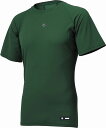 DS-DB5SUD10M-GR00-O デサント 丸首半袖アンダーシャツ(グリーン・サイズ:O) DESCENTE(4)