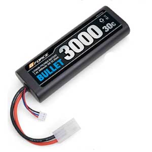 G-FORCE BULLET LiPo 7.4V 3000mAhGFG007 饸