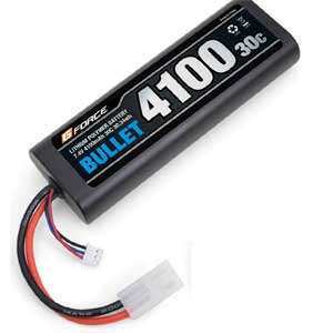 G-FORCE BULLET LiPo 7.4V 4100mAhyGFG008z WRp