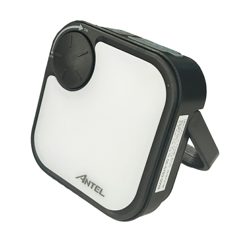 ANTEL USB/ソーラー充電式　LEDランタン（ブランク) HX10LT-013BK [HX10LT013BK]