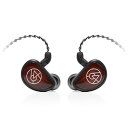 64A-7457 64オーディオ ハイブリッド型カナルイヤホン(Black/Red) 64 Audio Aspire 3