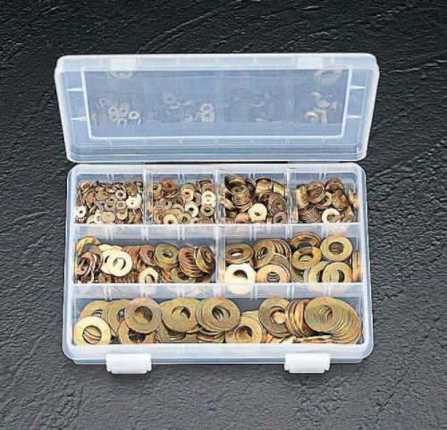 エスコ M3-M12 平ワッシャーセット EA949WH ESCO