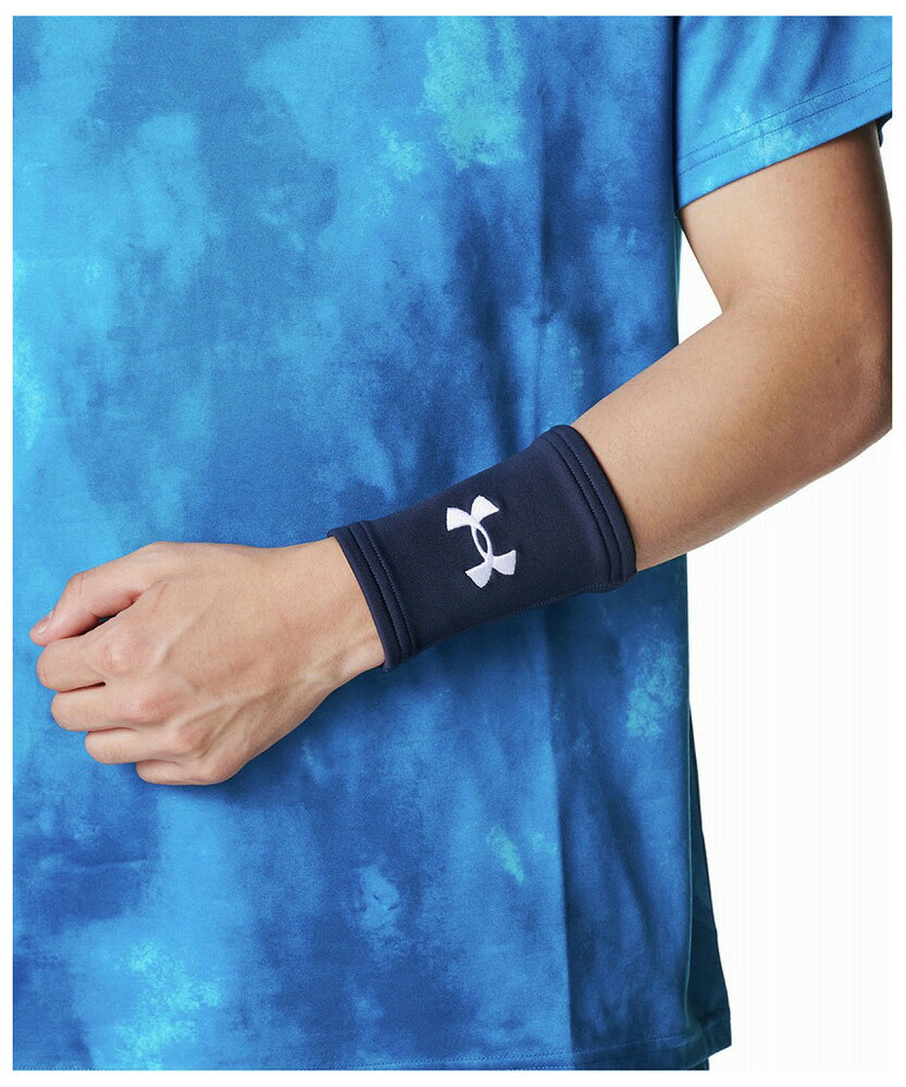 ������������ޡ� UA MOBILITY WRISTBAND��Midnight Navy/White�� DOM-1372155-411 UNDER ARMOUR