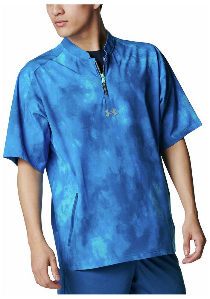 アンダーアーマー メンズ UAヤード ノベルティ ケージ ジャケット（Varsity Blue/Silver・サイズ：MD）..