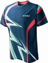 TKU-GAS00005-009-XS エクシオン マックス シャツ(ネイビー・サイズ:XS) XIOM 卓球
