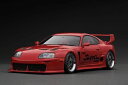ignitionモデル 1/18 Toyota Supra (A80) TRD 3000GT Red【IG3602】 ミニカー
